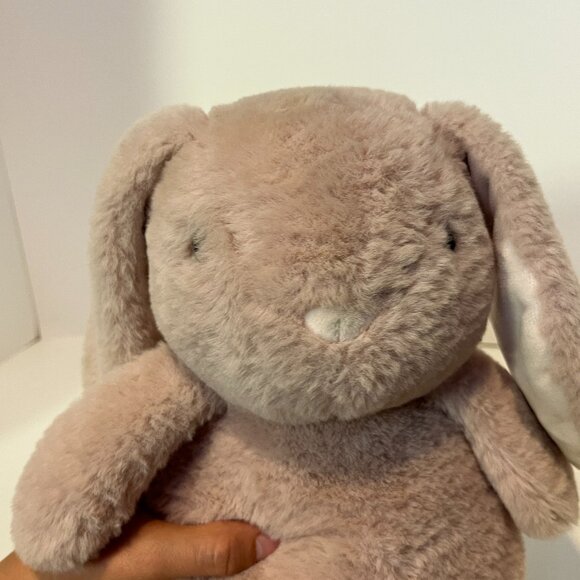 Manhattan Toy Company 11" Pink Chubby Plush Easter Bunny Lop Ear Rabbit 2018 - Picture 2 of 16